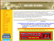 Tablet Screenshot of lidaolbia.it